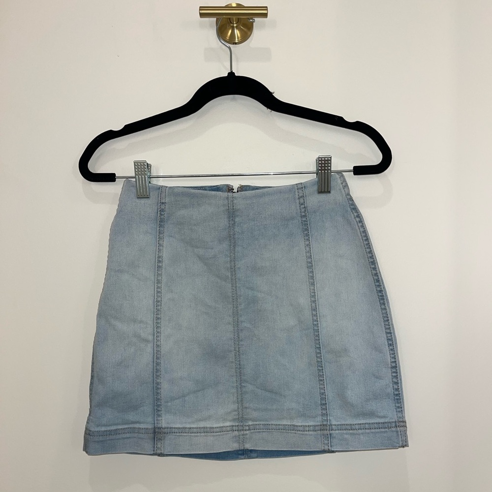jean skirt